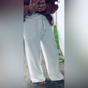 White Lounge Pants cotton NEW